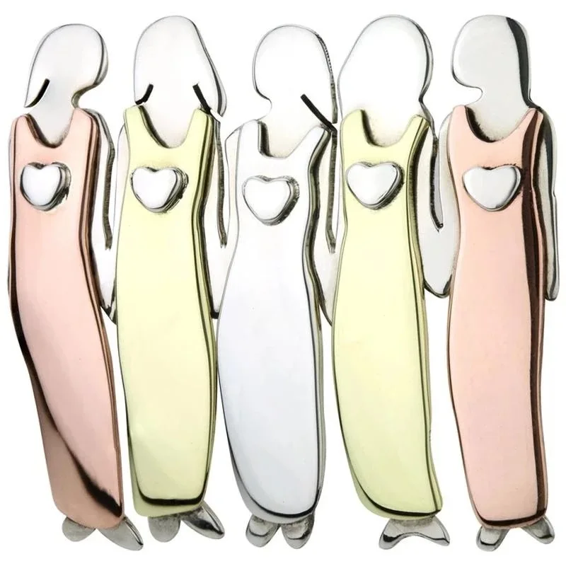 Sister Broches Best Friends Sisterhood Трехцветная булавка Женская Модная бижутерия значок металлическое сердце Бонд винтажная Рождественская брошь в подарок