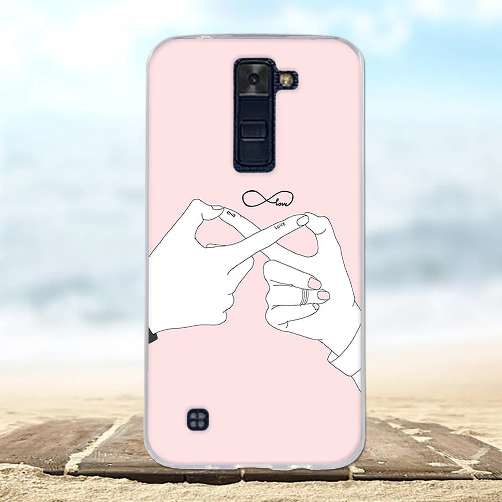 56 Мягкий чехол из ТПУ для LG K8 LTE K350 K350E K350N, силиконовый чехол для телефона, чехол для LG K8, чехол для LG K8 LTE, чехол - Цвет: 56