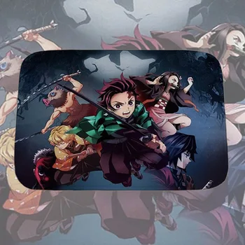 

Anime Demon Slayer: Kimetsu No Yaiba Tomioka Giyuu Bathroom Antiskid Mat Pad Carpet Rug Plush Bedroom Living Room Gift