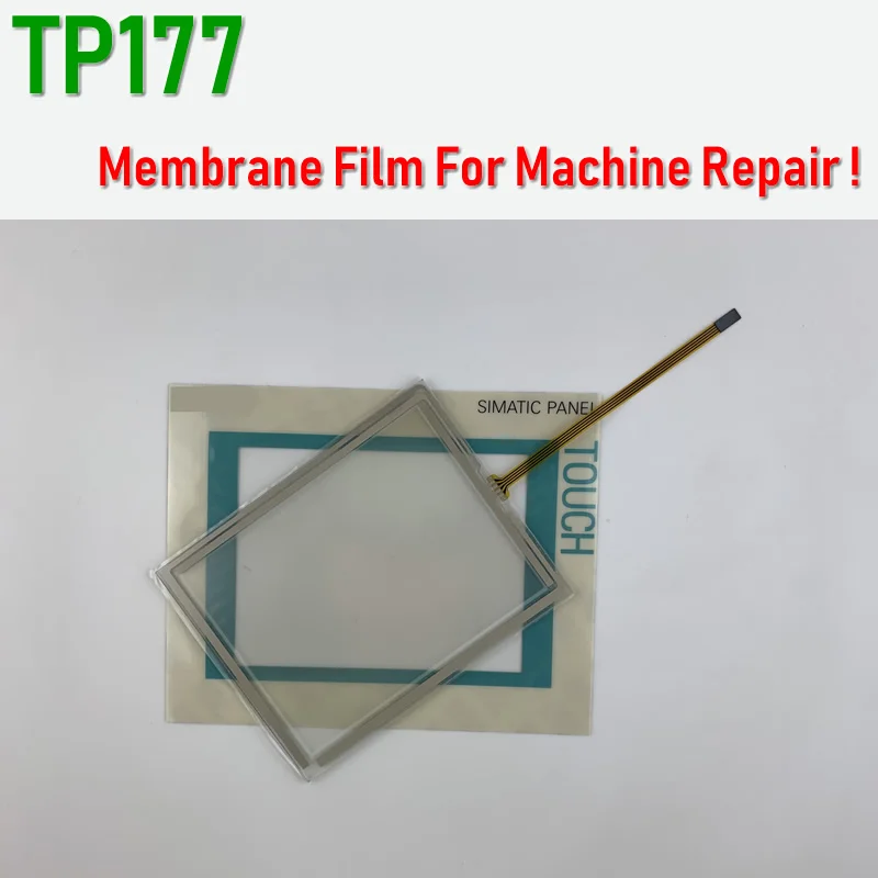 6AV6640-0CA11-0AX1 TP177 A/B Touch Screen Glass +Membrane Film for SIMATIC HMI Panel repair~do it yourself, Have in stock afbeelding