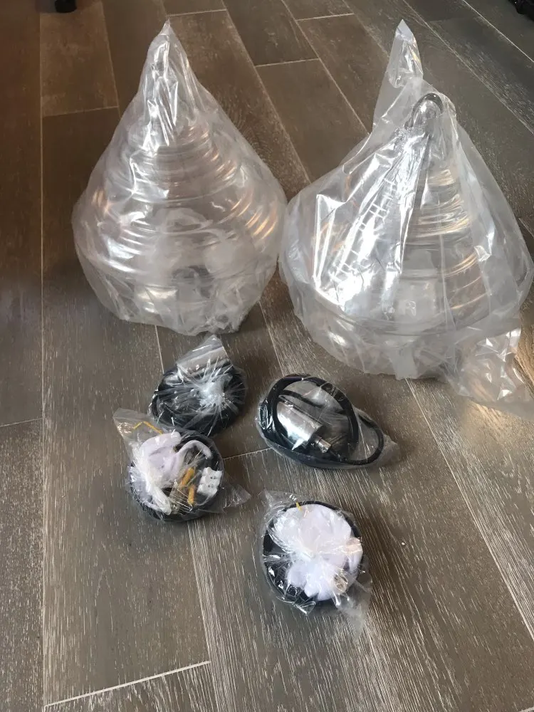 异形玻璃吊灯