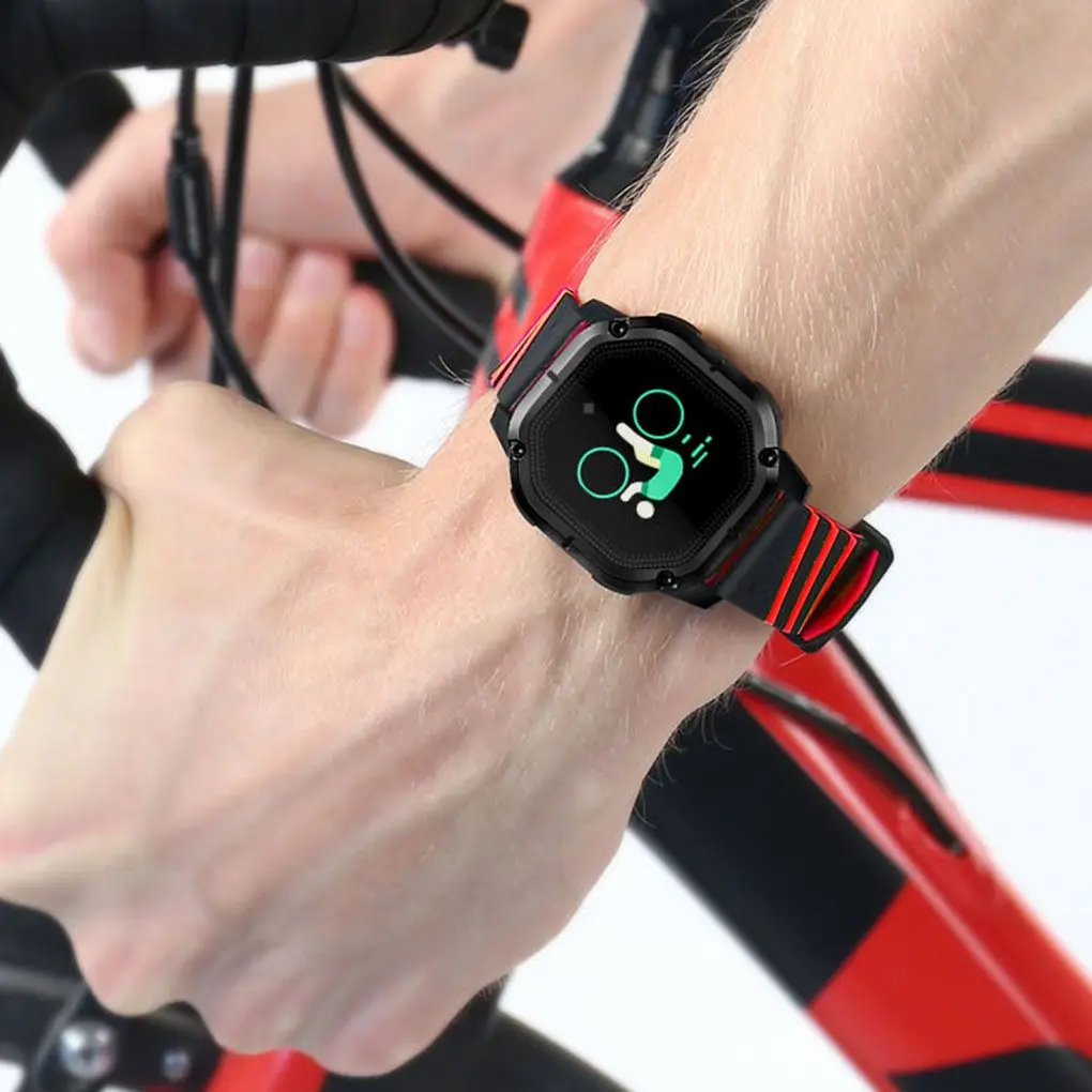 

1 Inch OLED Screen Fitness Tracker Pedometer Sleep Testing Call Reminder Bluetooth Smart Watch
