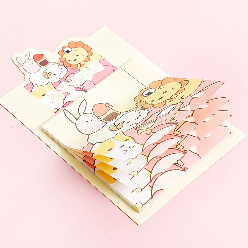30-pages-Kawaii-Cute-Fox-Sheep-Lion-Memo-Pads-Planner-Notepad-School-Office-Decor-Stationery (3)