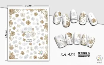 

New Arrival419-436 valentine day lover rose present nail art sticker nail decoration nail art china fashion nail brush