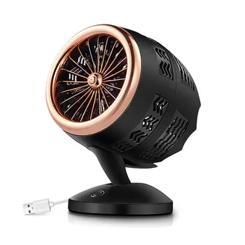 

USB Creative air conditioner Plastic Piano keys Futaba Quiet and soft Air convection Double gear adjustable