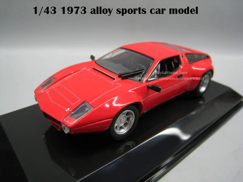 Специальное предложение редкий 1:43 1973 модель спортивного автомобиля коллекционная модель из сплава