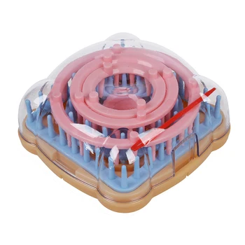 

HOT-9PCS Flower Knitting Loom Flower Pattern Maker Wool Yarn Needle Knit Craft