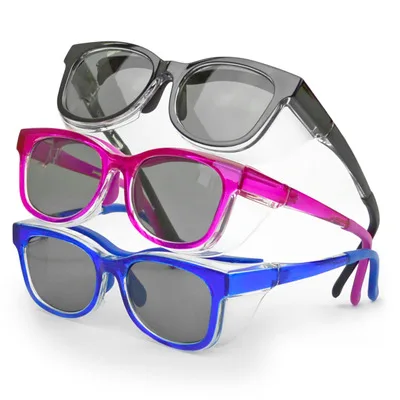 Children's anti - pollen protective glasses fully closed plain uv goggles protection goggles. |