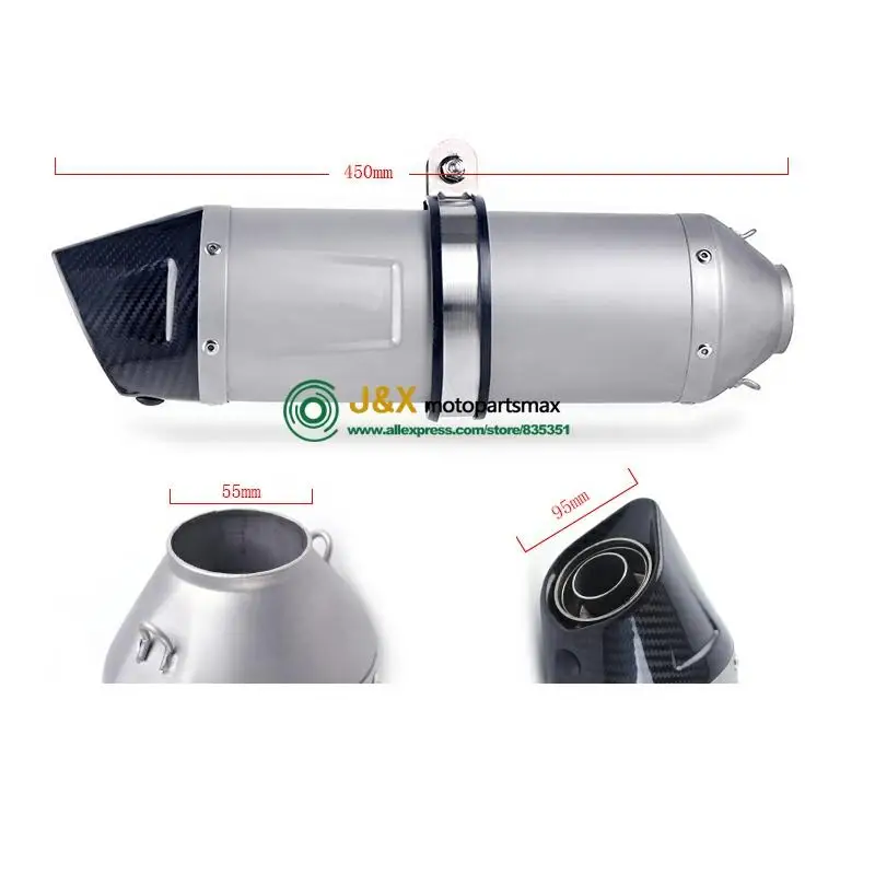 MT-03 MT03 мотоцикл глушитель трубы среднего звенья трубы Escape для YAMAHA YZF-R3 R3 R25 R30 слипоны