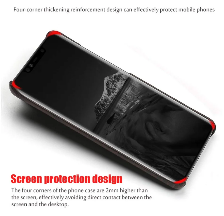 Чехол из натуральной крокодиловой кожи для телефона huawei mate 9 10 20 P9 p10 p20 p30 lite pro p smart