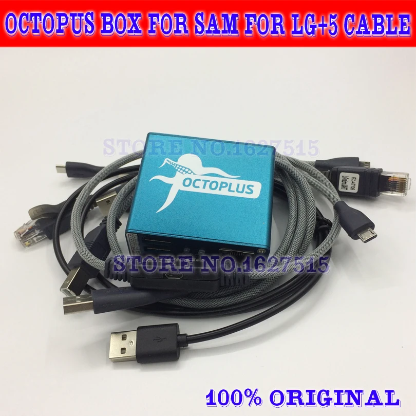 Gsmjustoncct новейшая коробка octopus / Octoplus для SAMSUNG и lg + 5 кабелей SAM Unlock Flash|Детали