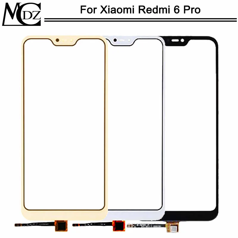 Сенсорный экран Redmi6 Pro для Xiaomi Redmi 6 Pro Сенсорный сенсор Стекло Объектив дигитайзер панель