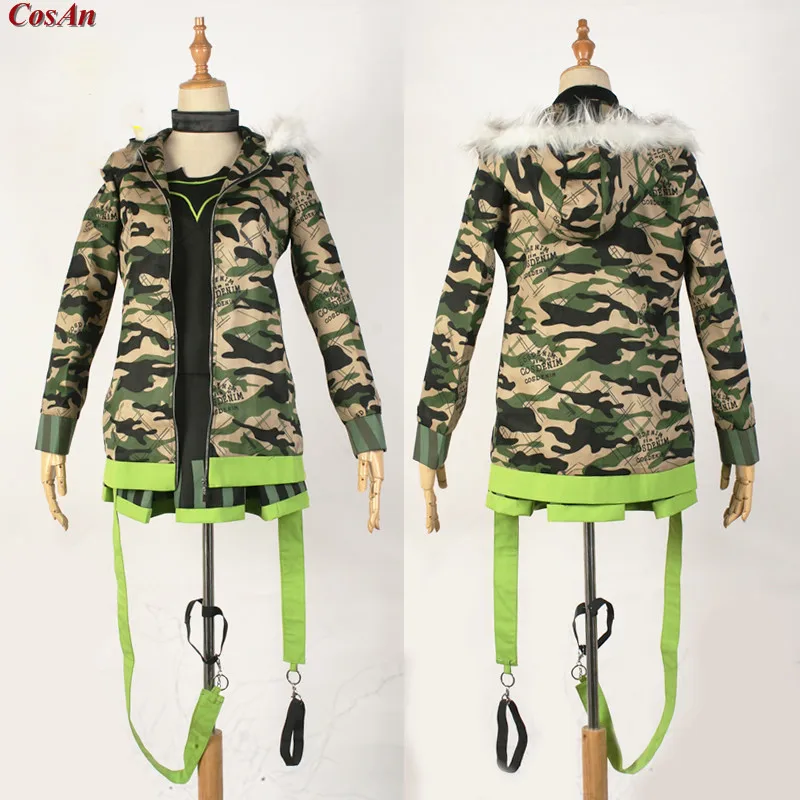 

Game Girls Frontline RFB UMP45 Cosplay Costume Fashion Handsome Battle Fatigues Activity Party Role Play Clothing Custom-Make