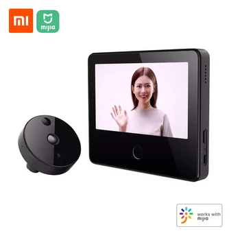

Xiaomi Mijia Smart Camera Doorbell Cat Eye Infrared Night Vision AI Human Detection Wireless Monitor WiFi H.265Cam For Mijia App
