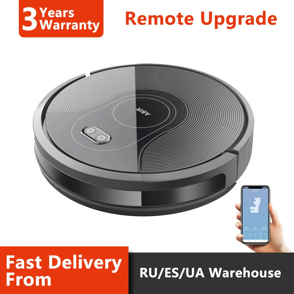 Comprar Robot aspirador húmedo y seco electrodoméstico, plan inteligente, aplicación WIFI controlada, carga automática, modo máximo, Robot de limpieza ABIR X5