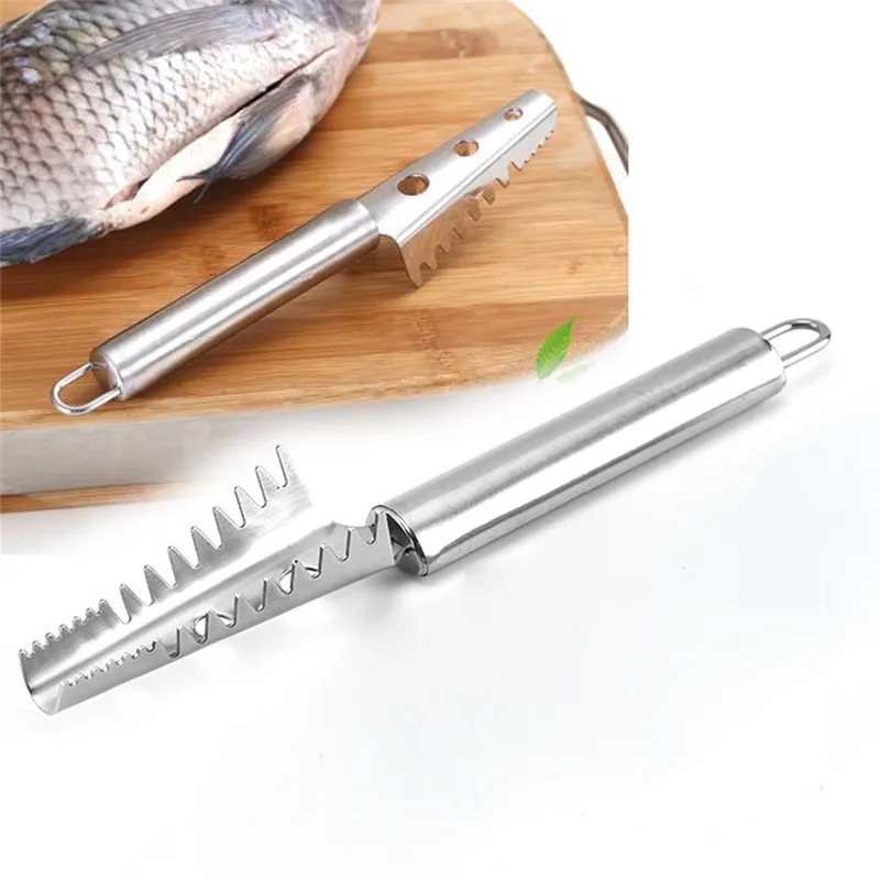 Щетка для рыбьей кожи, скребок для рыбной чешуи, терки, быстроудаляемые рыбий нож, чистящая Овощечистка, кухонные аксессуары, скалер