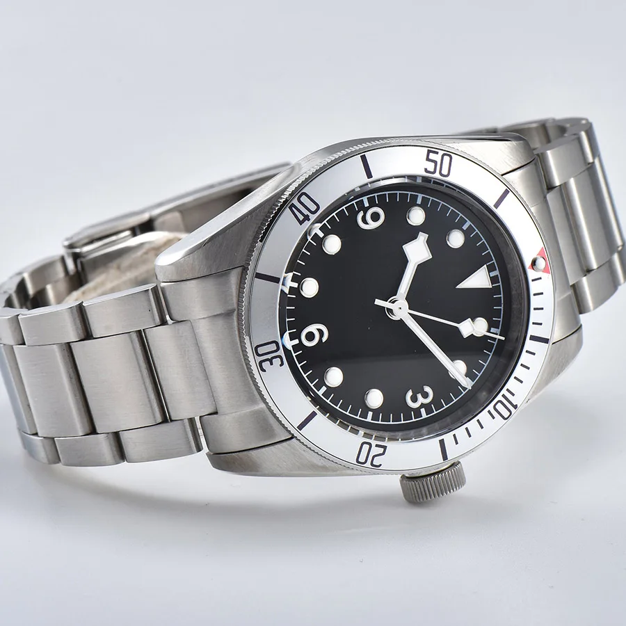 

watch men automatic mechanical watch Luminous waterproof 316L Solid stainless steel 41MM DT500z