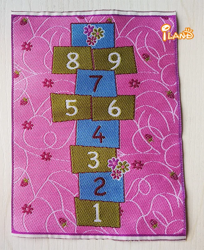 Мульти-мультфильм 1: 12 кукольный дом DIY кукольный домик мини аксессуары турецкий ковер 14X10 см