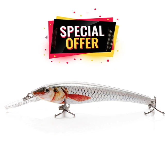 VTAVTA Special Offer 6cm 3.2g Minnow Fishing Lure For Pike Floating  Wobblers (Limited)