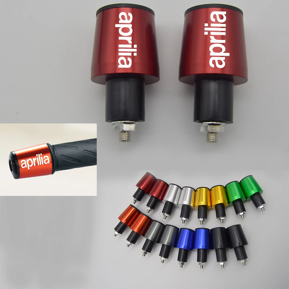 1 пара 22 мм мотоциклетные рукоятки «Грипсы» бар удлинительная насадка концевые заглушки удлинитель для Aprilia