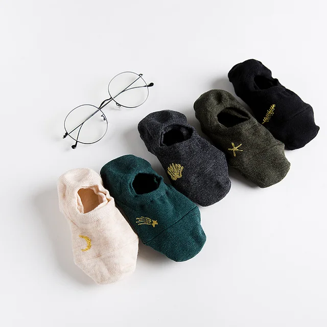 10 Piece=5 Pairs/lot Cute Animal Spring Women Socks Set Korean Style Funny Cat Dog Panda Low Cut Ankle Short Sox Happy Size34-40 3