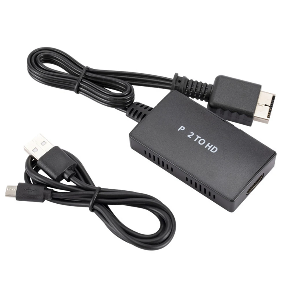 HDMI-совместимый преобразователь HD аудио кабель сплиттер для PS2 игровой консоли