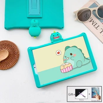 

Kids Shockproof Safe Case for Huawei Mediapad T3 10.1‘’ AGS-W09/L09/L03 Cartoon Stand Tablet Cover for T3 9.6 inch Case + Strap