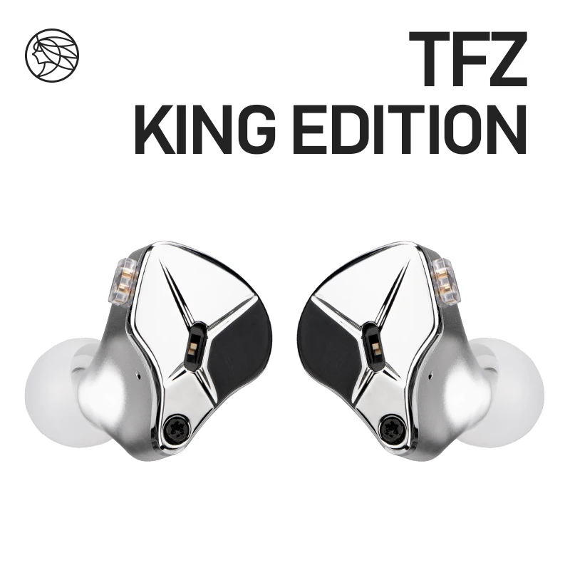 TFZ KING EDITION в ухо Мониторы профессиональные наушники Hifi Проводные металлические шумоподавления наушники съемный Отсоединяемый 2PIN кабель