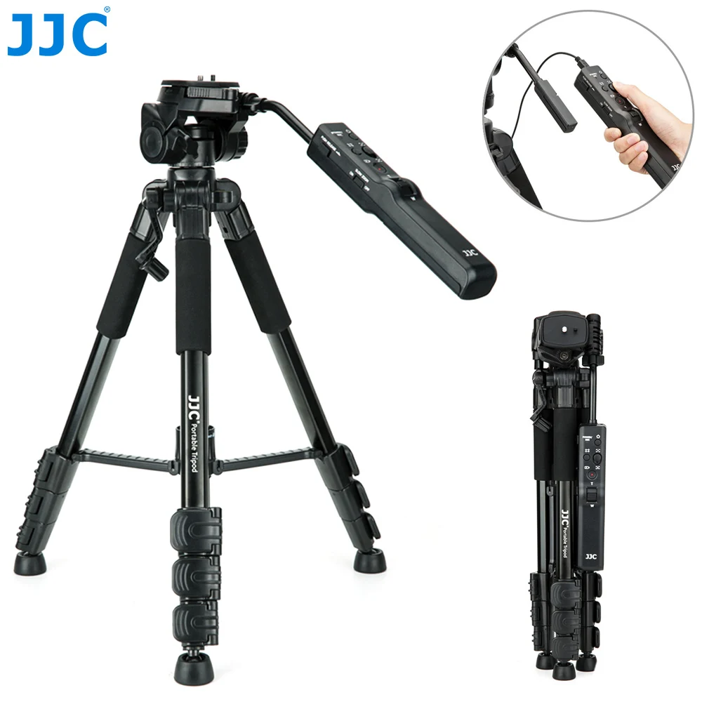 JJC Camera Remote Control Tripod For Sony A6100 A6600 A6000 A9II A6500