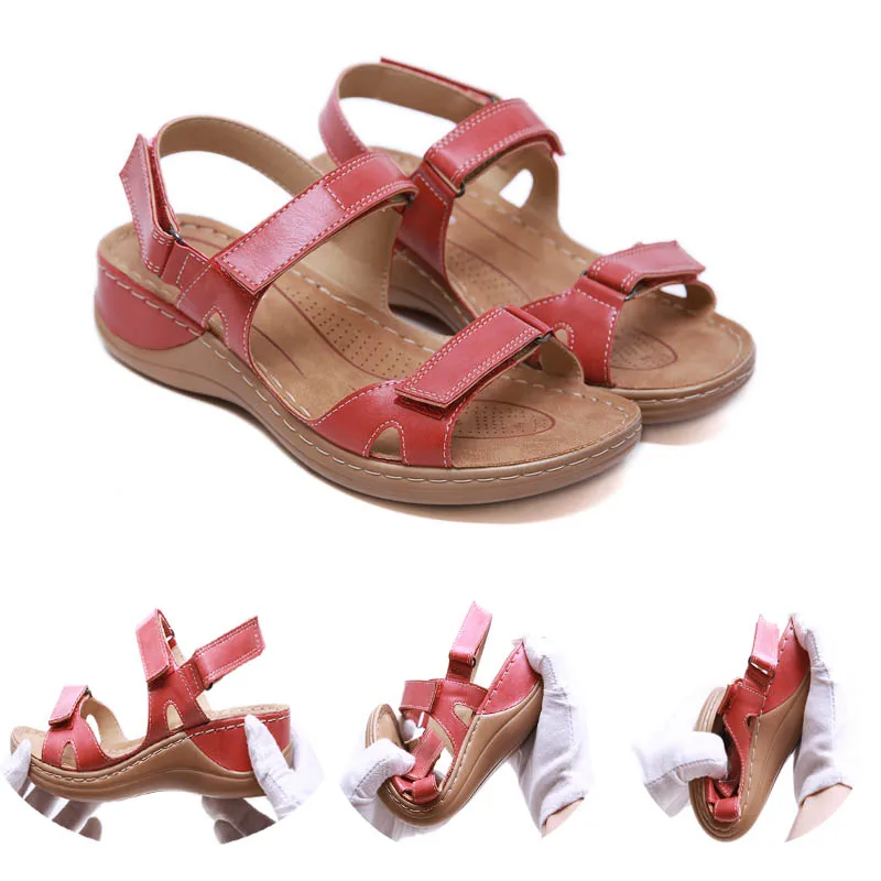 

Soft Women Sandals Stitching Ladies Sandals Comfortable Flat Sandals Open Toe Summer Beach Shoes Woman Footwear