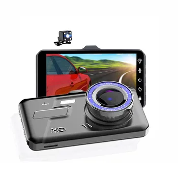 

Full HD 1080P 4'' Display Dual Lens Vehicle Car DVR Video Camera Recorder Dashboard Dash 170° Degree Wide-Angle Cam G-sensor