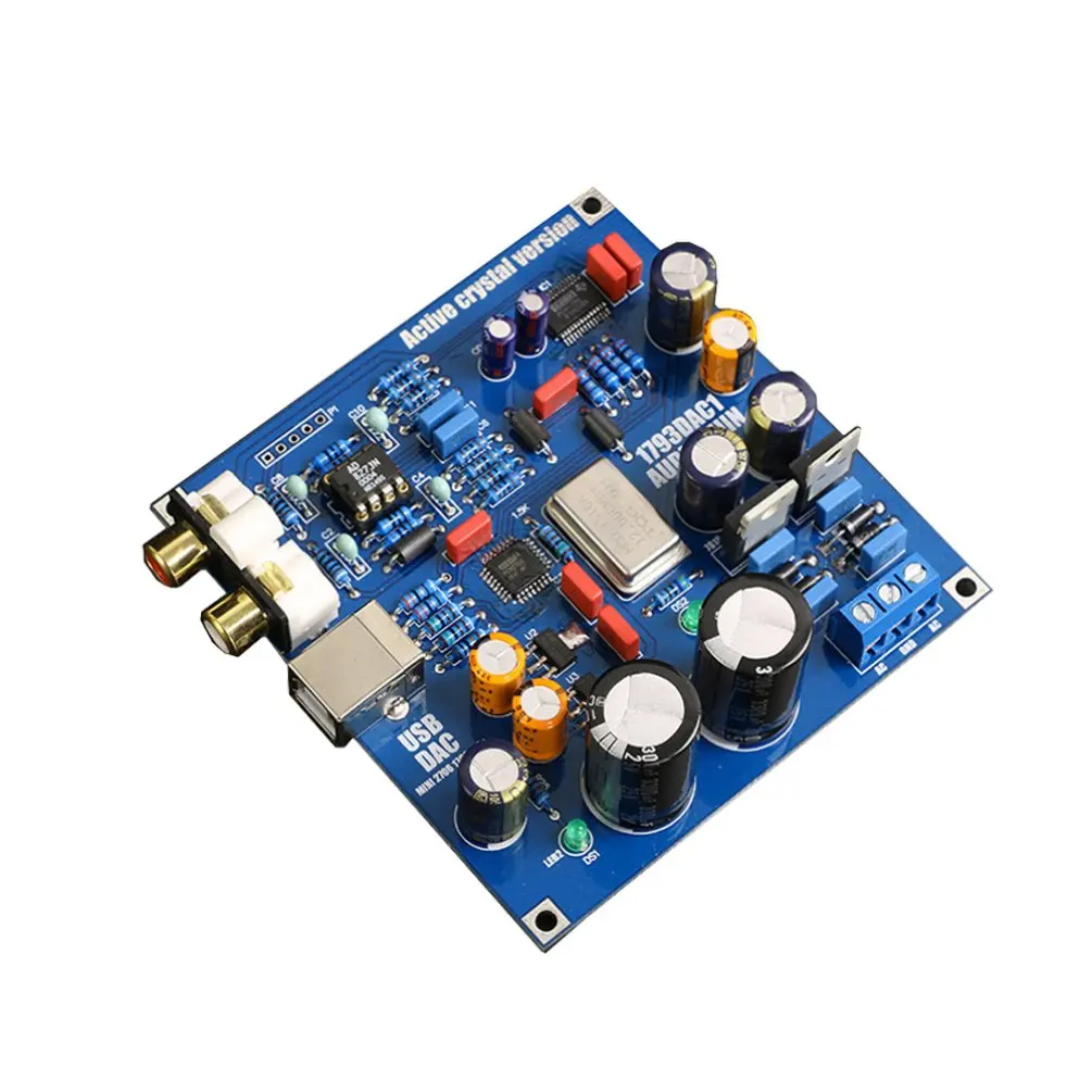 Декодер Hifi Pcm2706/Pcm179 3 декодер Dac Usb звуковой дешифровщик карт Usb Dac 1793Dac1 Bc модуль декодирования