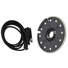 Electric Bicycle Pedal 12 Magnets E-Bike PAS System Assistant Sensor Split Type Speed Sensor Black Color KT-D12