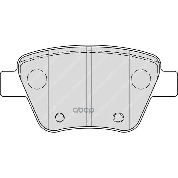 Колодки Тормозные Дисковые Задние Audi A3, Skoda Yeti 1.2 Tsi, 1.8 Tsi, 2.0 Tdi 05/09- Ferodo арт. FDB4316