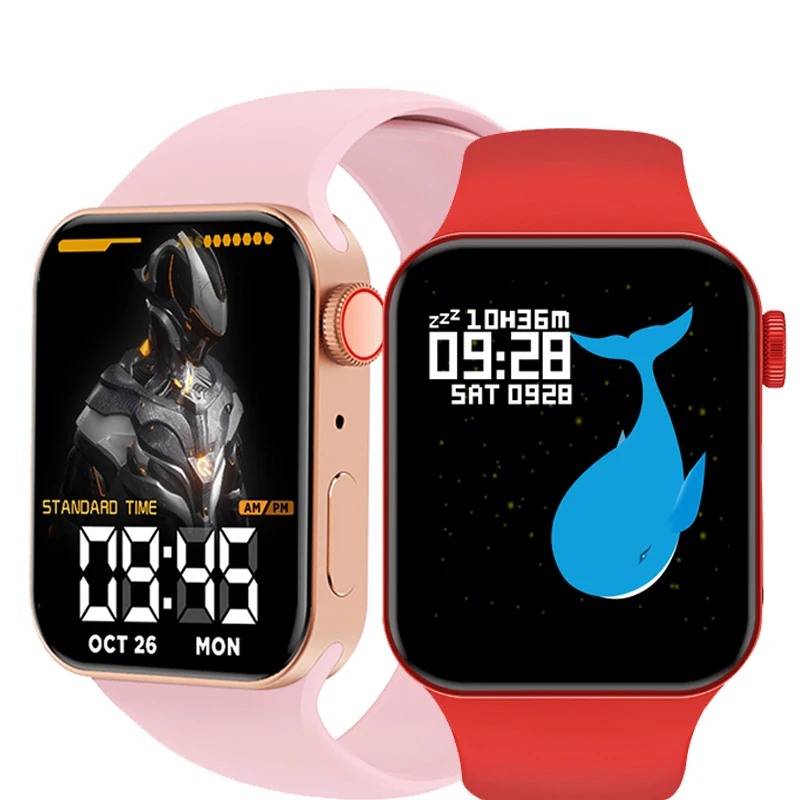 IWO T100 Plus Smart Watch Series 7 Heart Rate Monitor 2021 Smartwatch Men Women Fitness Tracker Bracelet For Android IOS Iphone