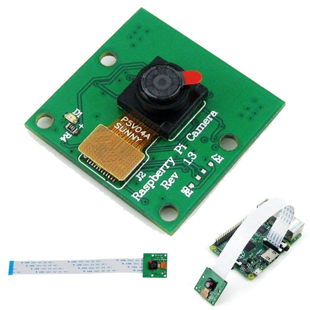 Camera Module Board 5MP Webcam Video 1080p 720p For Raspberry Pi 2 3 A B B+