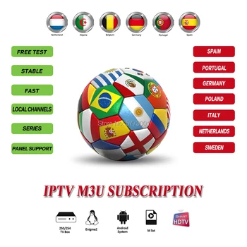 

1 Year World IPTV M3U Subscription Portugal Spain Germany Italy Sweden Netherlands Live Sport TV Channels for Android Smart TV