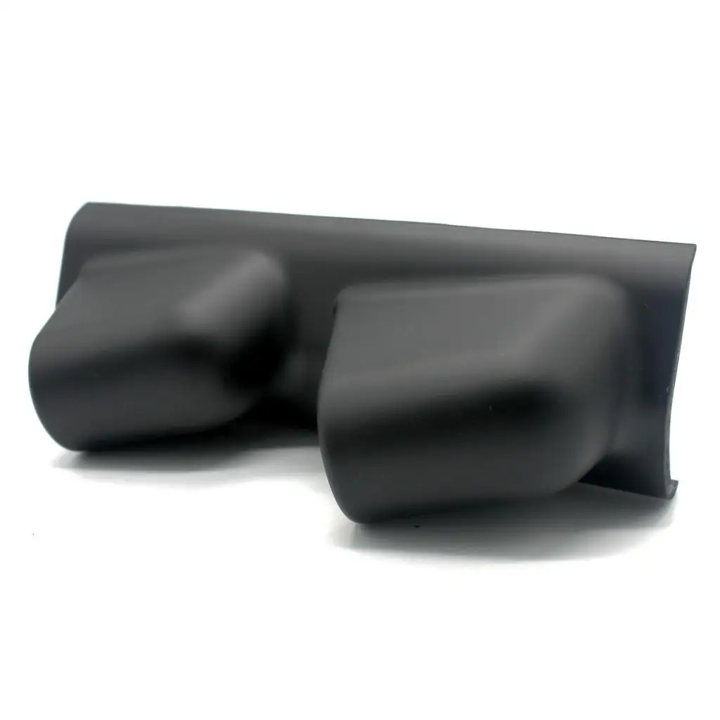 Replacement Car 2 Inch 52mm Dual Holes Dash Gauge Pod Mounting Holder Black