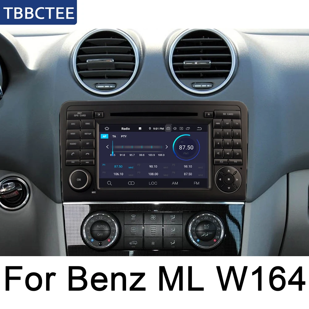 Perfect For Mercedes Benz ML Class W164 2005~2012 NTG Auto DVD Player GPS Navigation Car Android Multimedia System Screen Radio Stereo 2