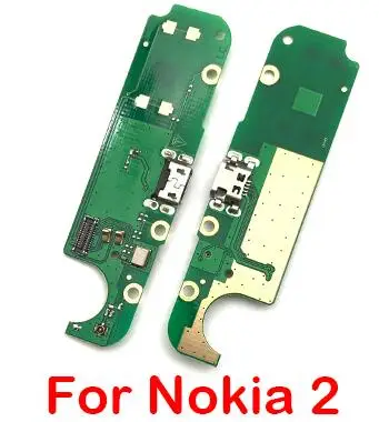 For Nokia 2 Зарядное устройство черз порт USB разъем док-порт микрофон гибкий кабель плата для Nokia 1 2 3 5 6 7 8X5X6X7 ремонт - Цвет: For Nokia 2