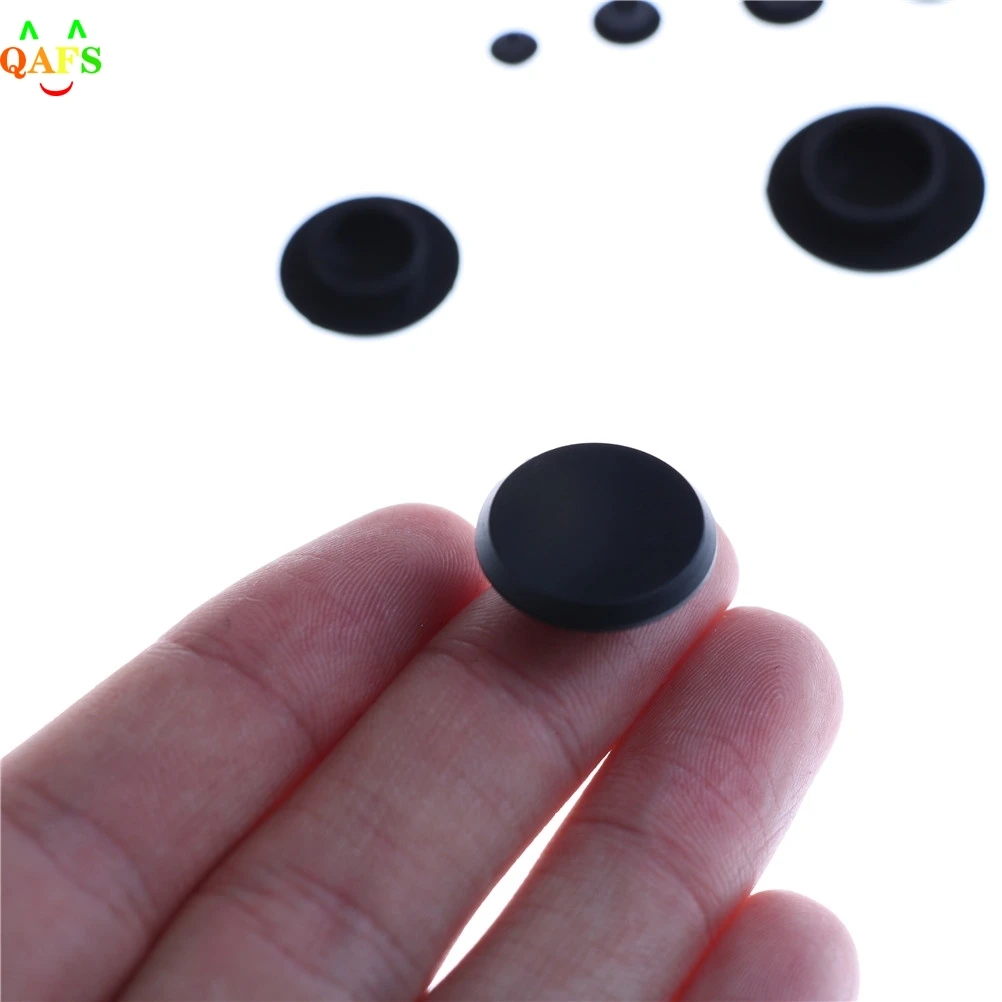 10PCS M5-24 Practical Black Hex Socket Fasteners Screws Covers Caps Allen Bolt Screw Nut Round Head Cover Cap Protector screw caps bolt nut covers