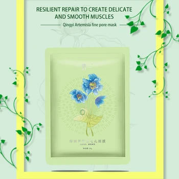 

10 Pieces Plant Facial Face Masks Set Moisturizing Tightening Smooth Masks Moisturizing Oil Control Wrapped Face Mask Face Care