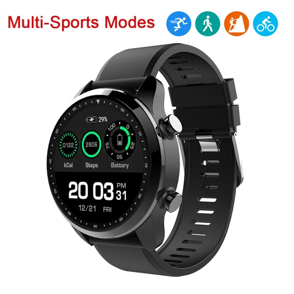Смарт-часы KOSPET Brave, 2 ГБ, 16 ГБ, Bluetooth, Android 6,0, 1,3 дюйма, сенсорный экран, 4G, LTE, водонепроницаемые, Смарт-часы, телефон для IOS и Android