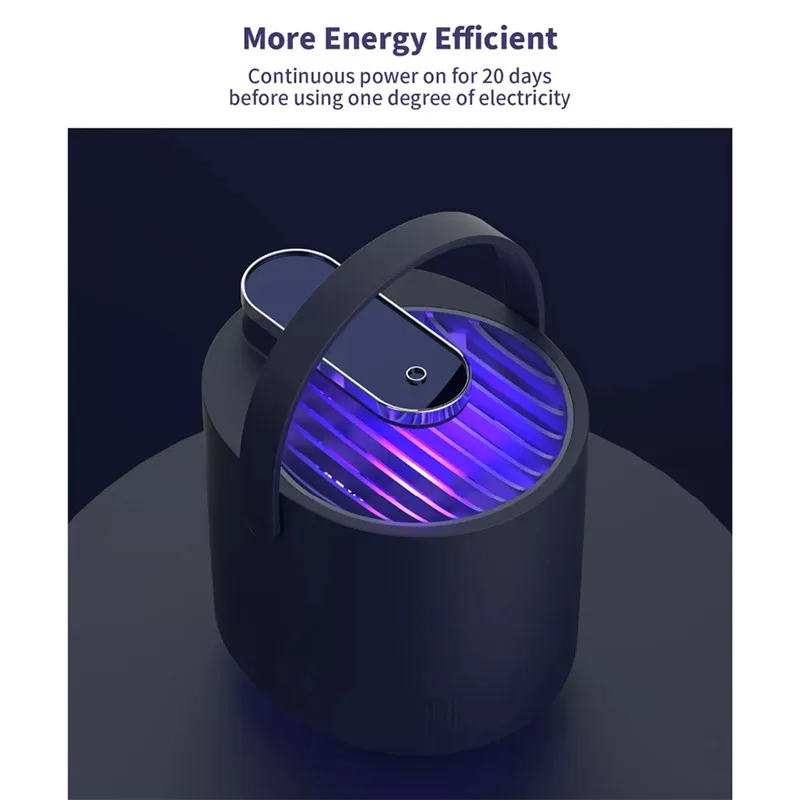 Xiaomi Mosquito Killer лампа USB Электрический фотокаталитический репеллент против комаров лампа для уничтожения насекомых Ловушка УФ умный свет