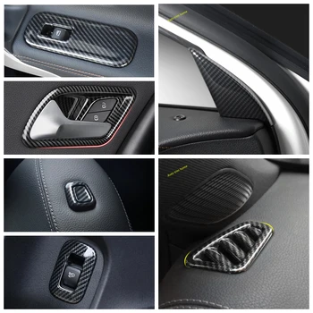 

Carbon Fiber Look Interior Refit Kit Air AC / Lift Button Panel Cover Trim For Mercedes-Benz A Class W177 A200 A220 2019 2020