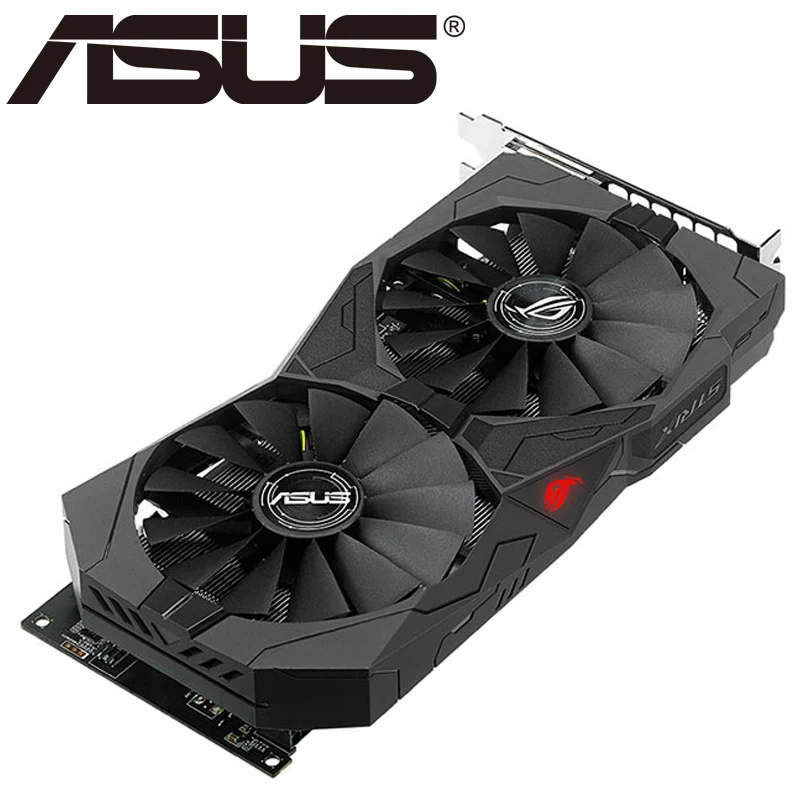 Видеокарта ASUS RX 570 4GB 256Bit GDDR5 видеокарты для AMD RX 500 серии VGA карты RX570 используется DisplayPort