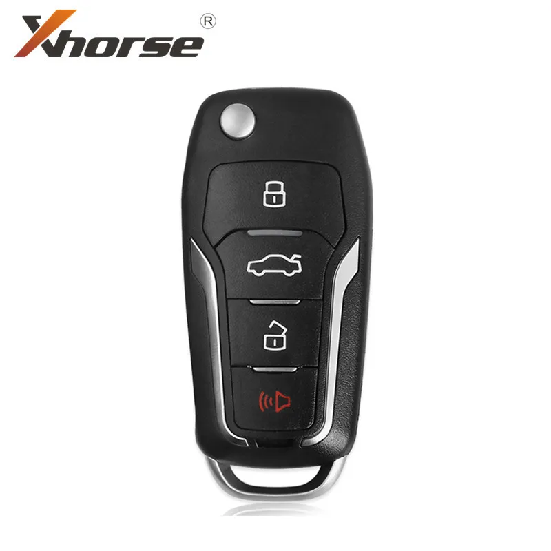 Универсальный пульт дистанционного управления Xhorse для ключа типа Ford XKFO01EN 4 кнопки 1 шт.| |