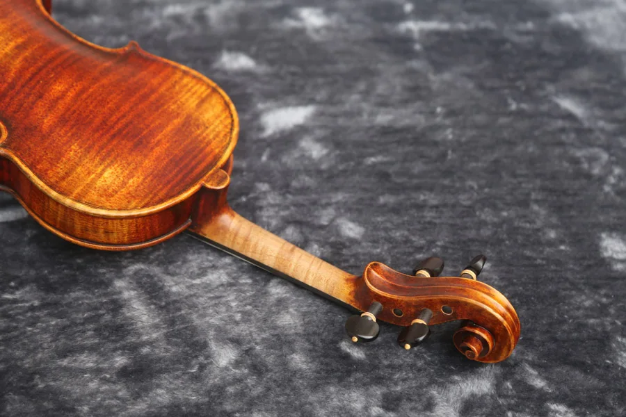 4/4 полноразмерная Античная/винтажная/Старая скрипка, Antonio Stradivari Cremonese 1716 модель, F19