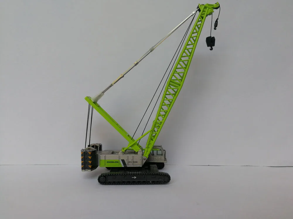 1/120 Scale Zoomlion ZCC1300 Crawler Cranes Diecast Model Collection 