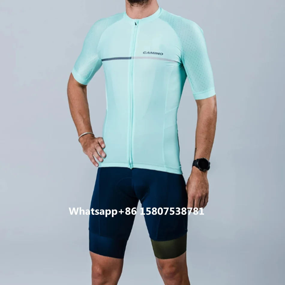 Pro camino team triathlon, набор, облегающий костюм, Байкерская Джерси, одежда для велоспорта, женская одежда для Аэро спорта на открытом воздухе, одежда для бега - Цвет: Triathlon 06